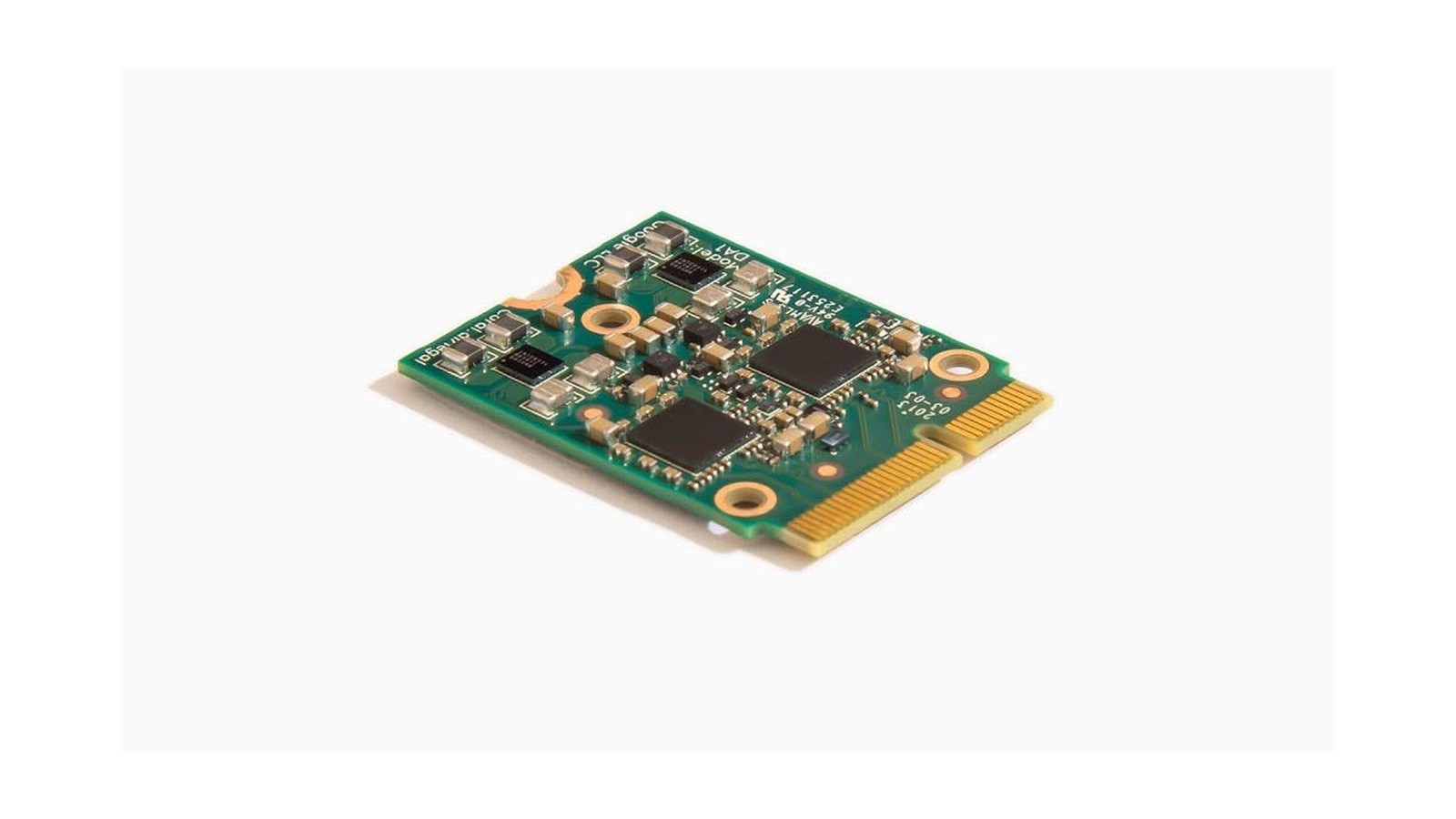 M.2 Accelerator with Dual Edge TPU M.2-2230 (E-key)