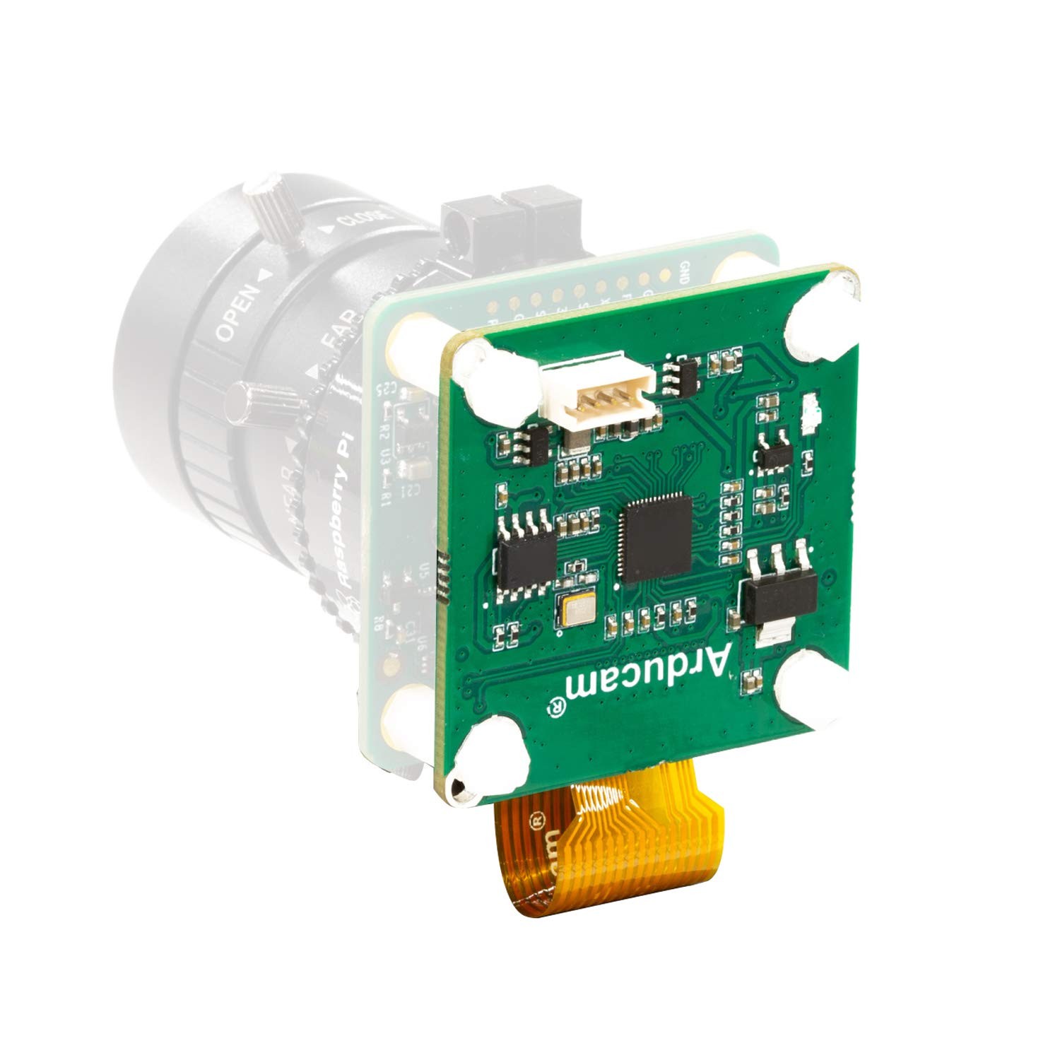 Arducam CSI to USB UVC Camera Adapter Board for Raspberry Pi HQ Camera, 12.3M...