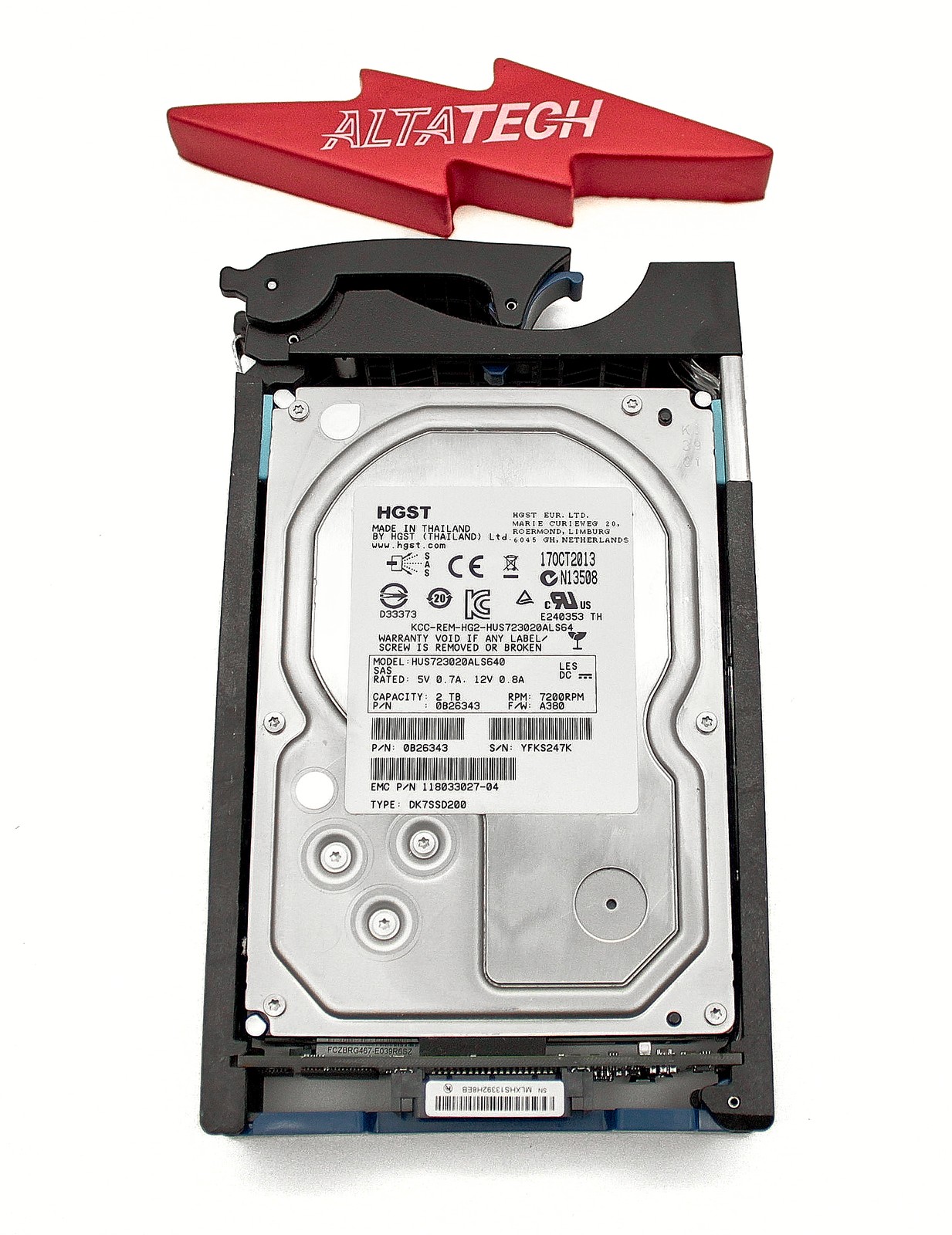 EMC 005050391 2TB 7.2K SAS 3.5 6G HDD