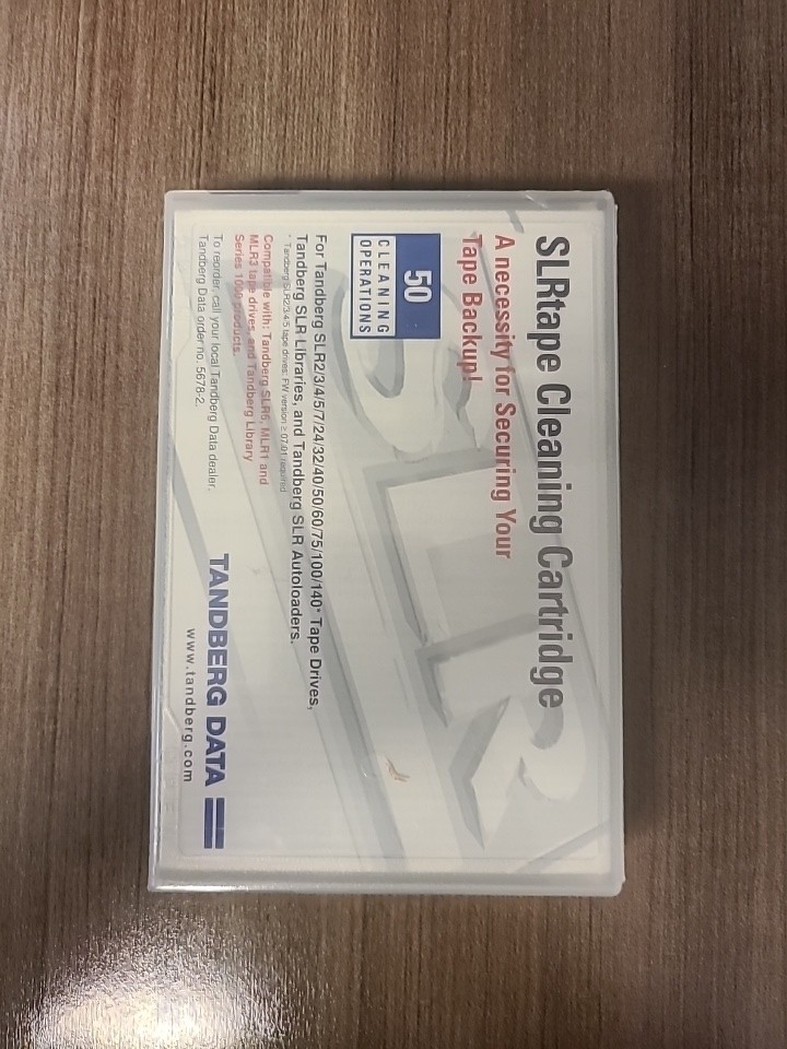 Tandberg Data SLR Tape Cleaning Cartridge - NEW/Sealed
