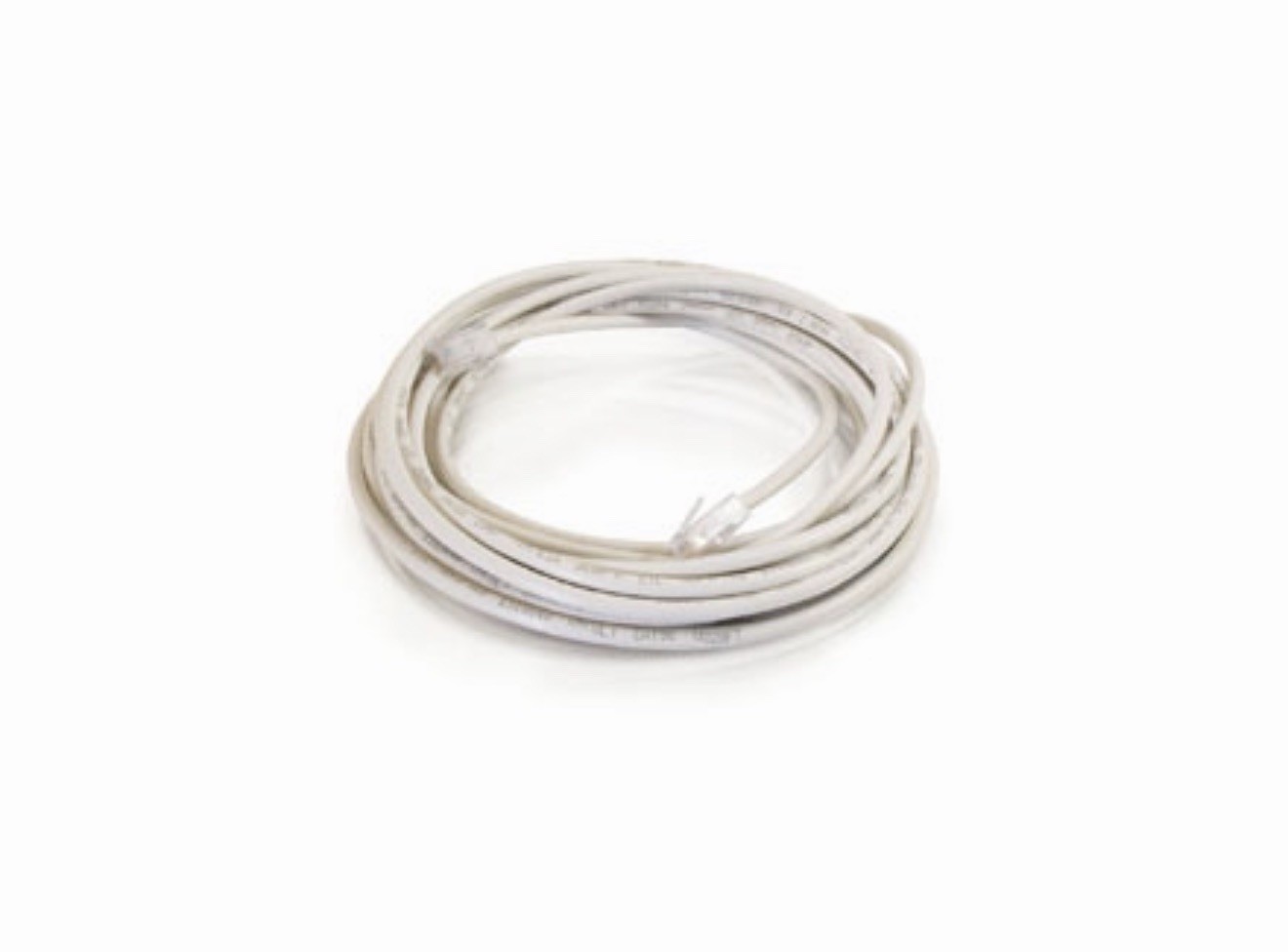 Legrand Quiktron 566-125-010 Cat6 Ethernet Patch Cable 10 ft White RJ45