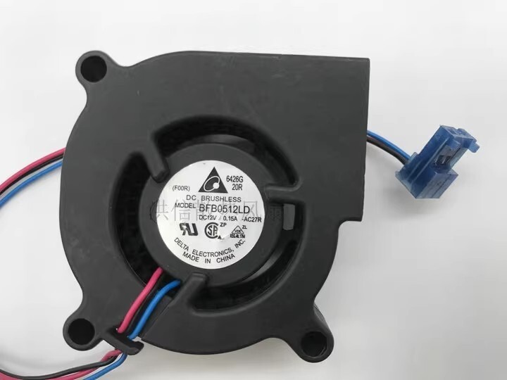 Delta BFB0512LD 5020 DC12V 0.15A 5CM 3-Pin Turbo Blower Fan