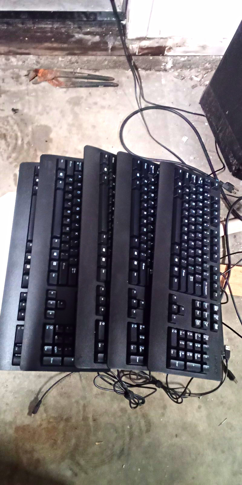lenovo Wired Standard  Full-Size 1x Keyboard Black English QWERTY Layout
