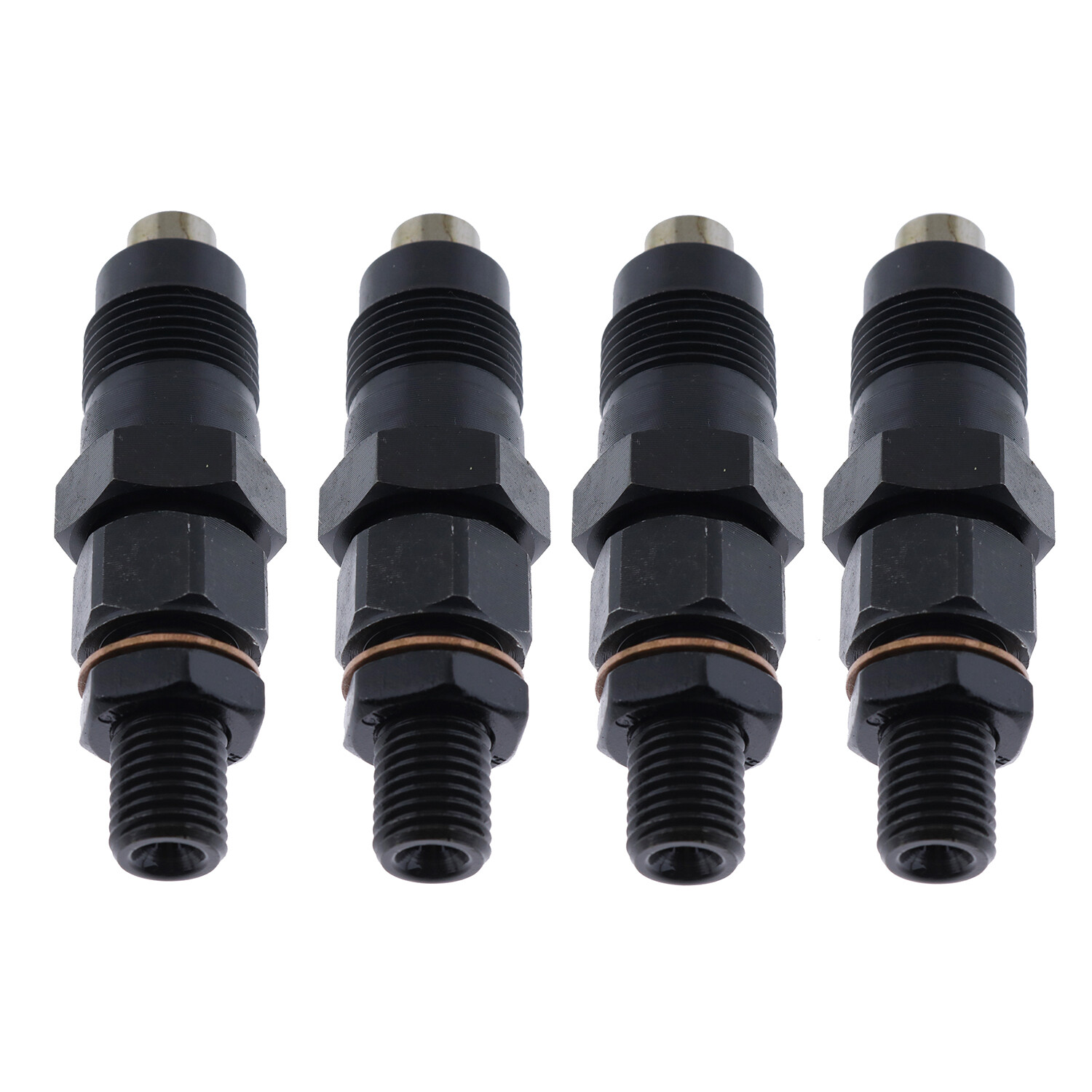 4 PCS Fuel Injectors for Kubota ZD25F ZD28 ZD28F ZD326P ZD326RP ZD326S ZD331