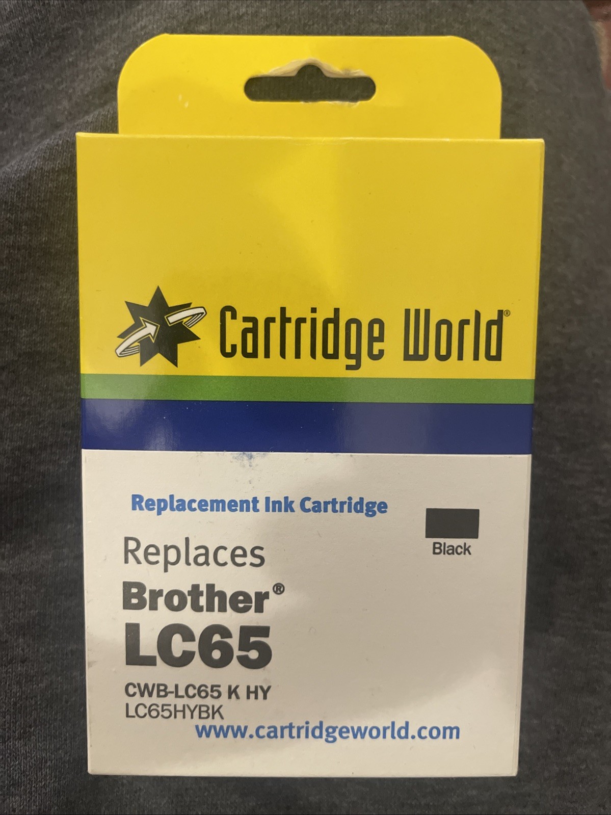NEW Genuine Brother LC65HY-BK Compatible - 1 Ink Cartridges | Sealed NEW