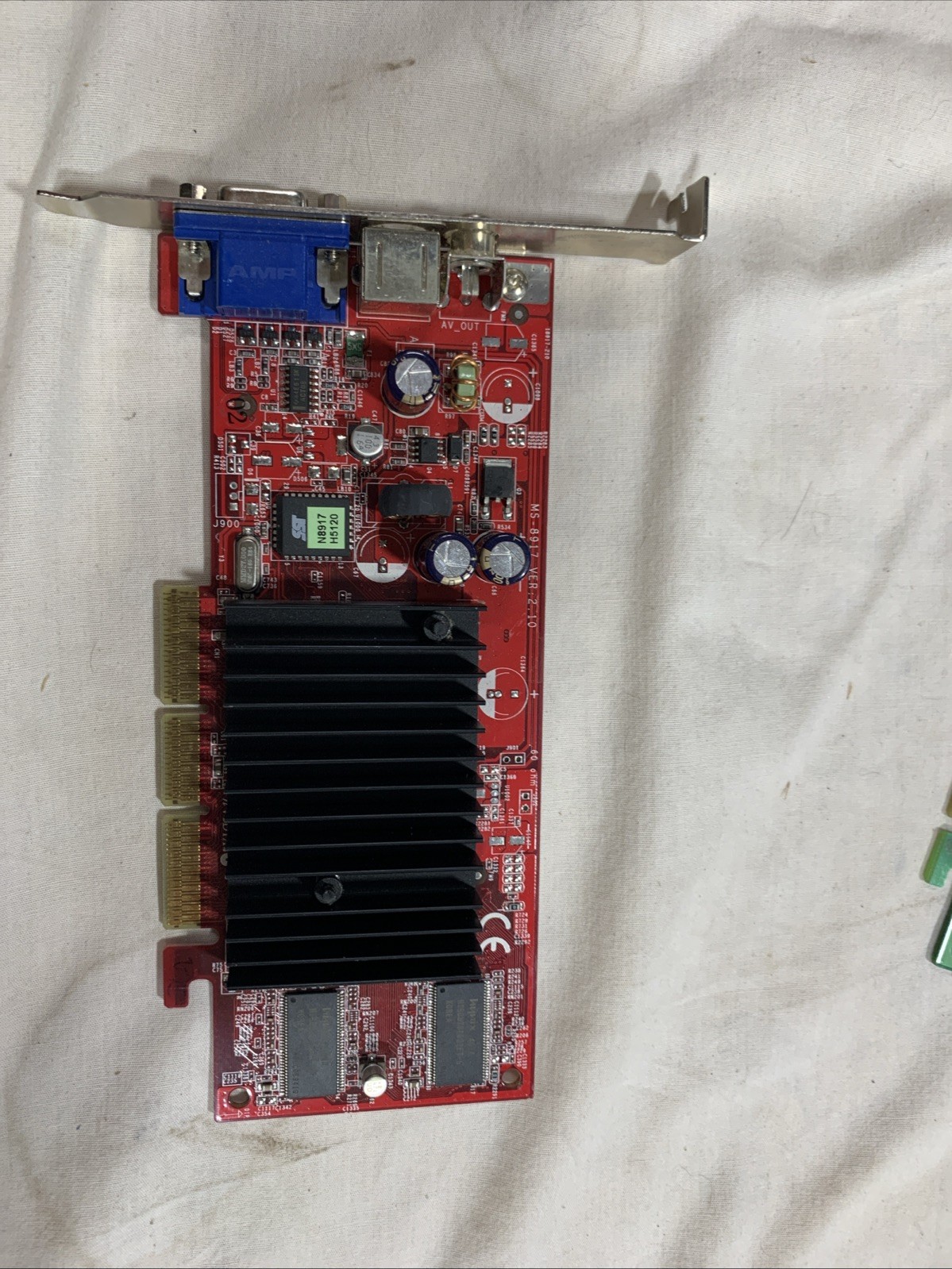 Used Tested - NVIDIA GeForce FX 5100 MS-8917 Ver 2.10