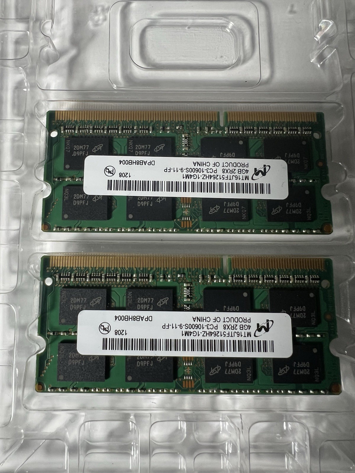Crucial Micron 8GB DDR3L-1600 Laptop RAM Memory CT8G3S160BM.M16FP