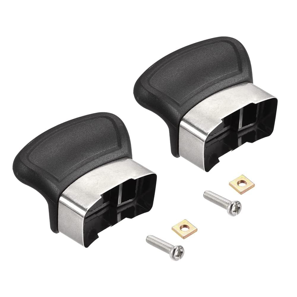 2 Pcs Replacement Pan Handles with Screws for Single-Hole Pots and Pans
