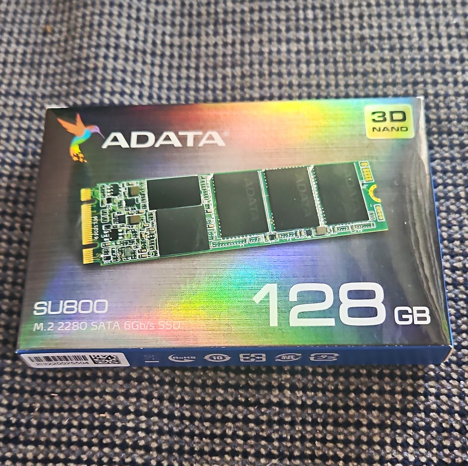 ADATA SU800 128GB M.2 2280 SATA III 3D NAND SSD 560/520MB/s PC/Laptop
