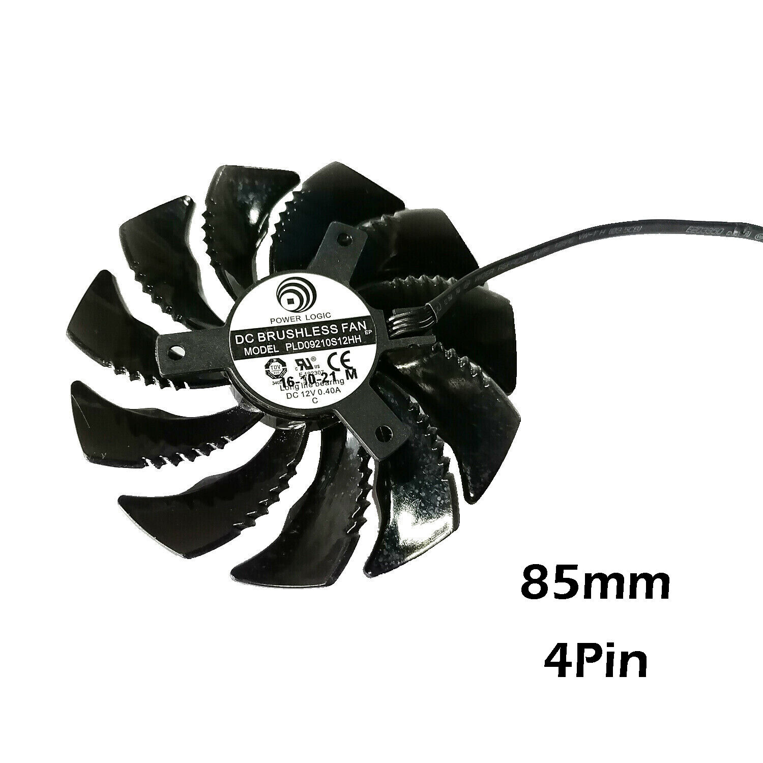 4PIN Cooling Fan for Gigabyte GTX1060 1070 1080 Mini Graphics Card ITX T129215SU