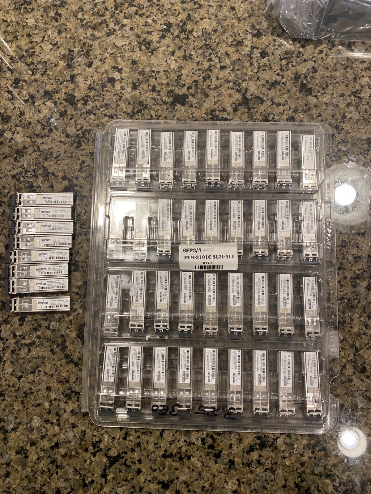 Lot Of 36 3HE00024AA Alcatel-Lucent Compatible 100BASE-FX 1310nm 2km DOM 8C