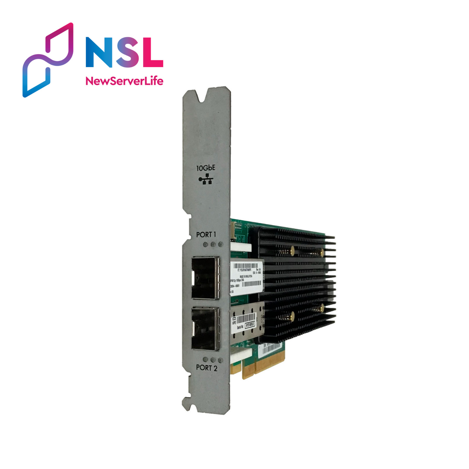 NIC For 3PAR HPE StoreServ 8000 10GB 2-Port iSCSI/FCoE Adapter H6Z10A