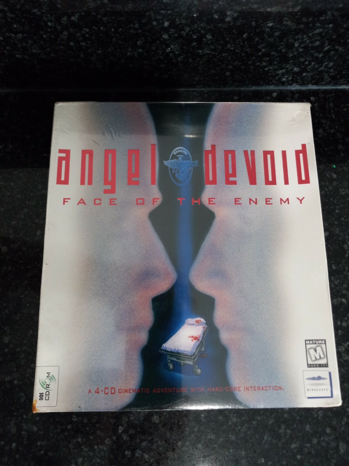 NEW SEALED Big Box Pc Game Software 1995 Angel Devoid Face of the Enemy
