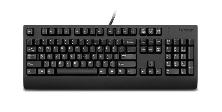 4Y41R64588  - Lenovo USB KeyBoard US English Black With Copilot AI Hot Key (NEW)