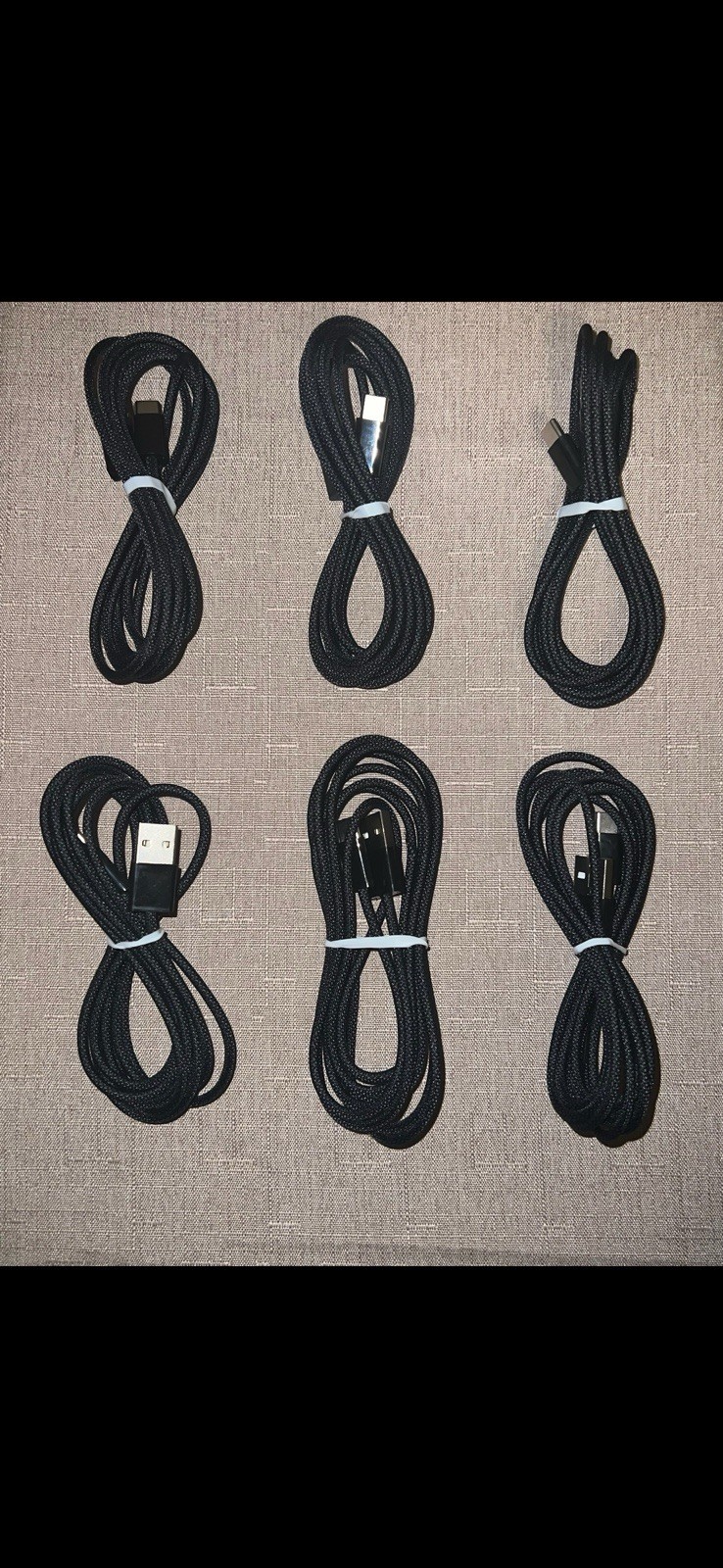 10-Foot USB-C Fast Charging Cable Android