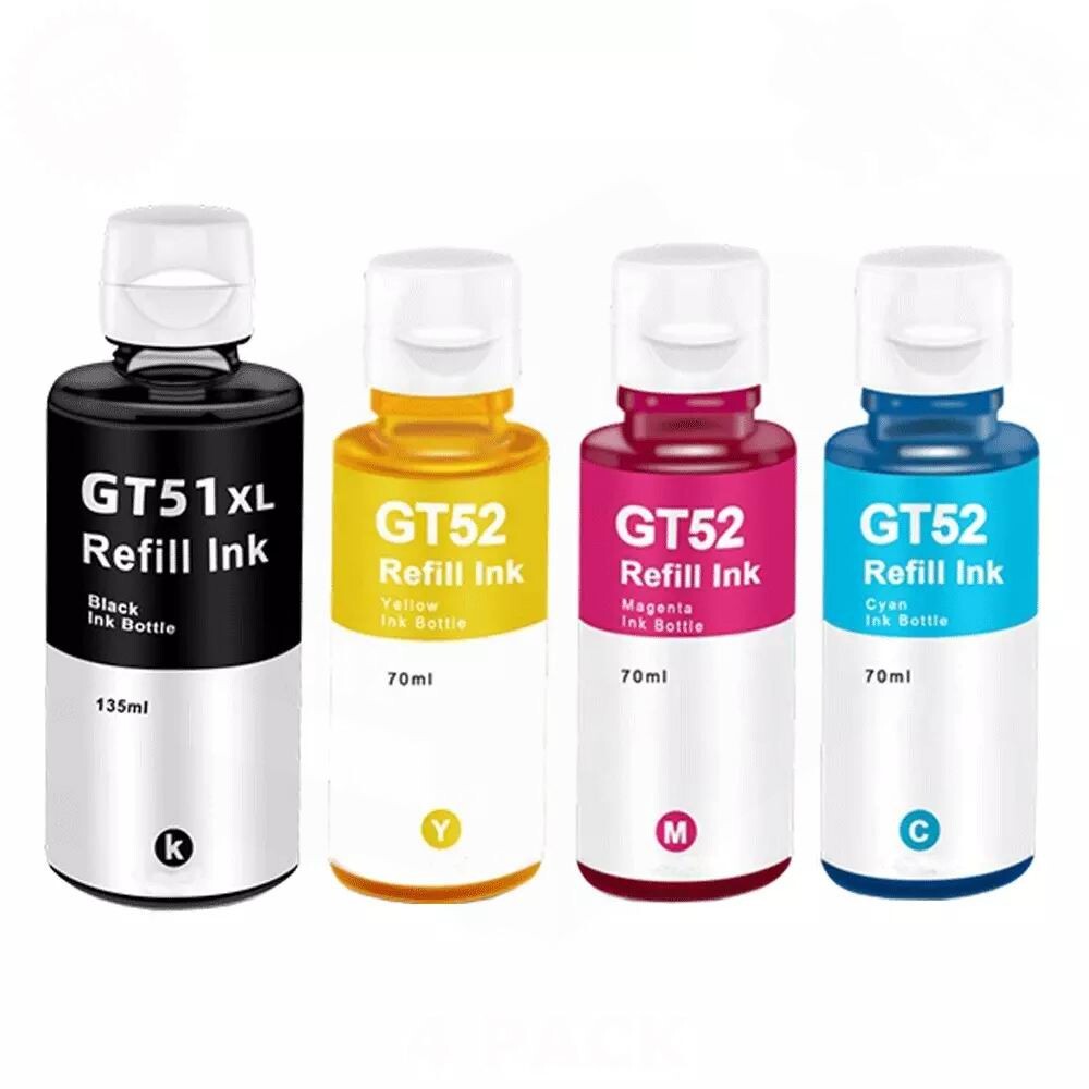 Refill Ink Bottle Compatible with HP 51XL 52 31 32XL Work with Smart Tank