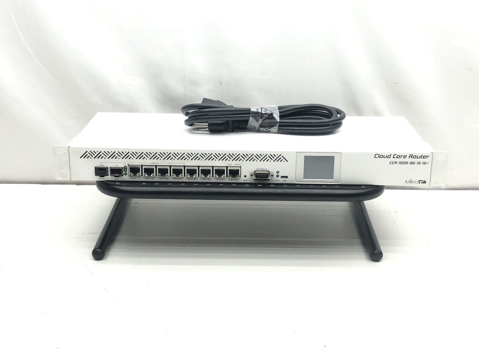 Mikrotik CCR1009-8G-1S-1S+ Cloud Core Router w/ power cord
