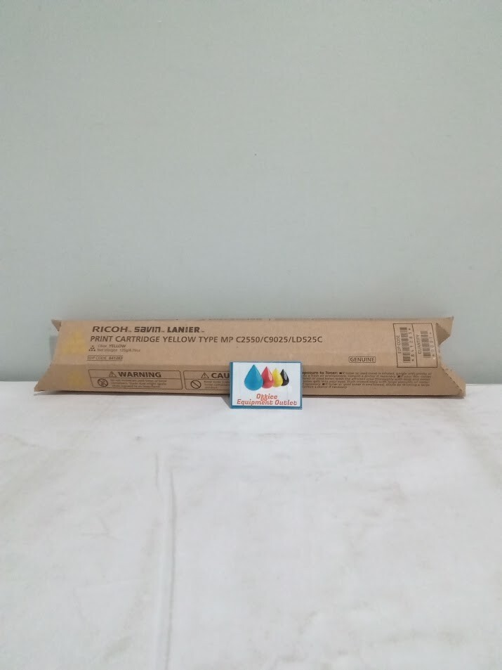 Ricoh 841283 Yellow Toner Cartridge Ricoh Aficio MP C2550