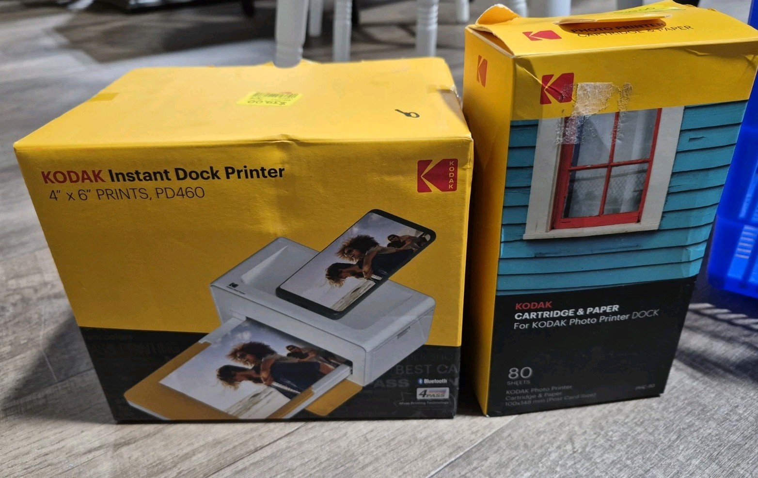 Kodak PD460 Instant Dock Printer 4x6 Photo Prints BluetoothNew sealed Set