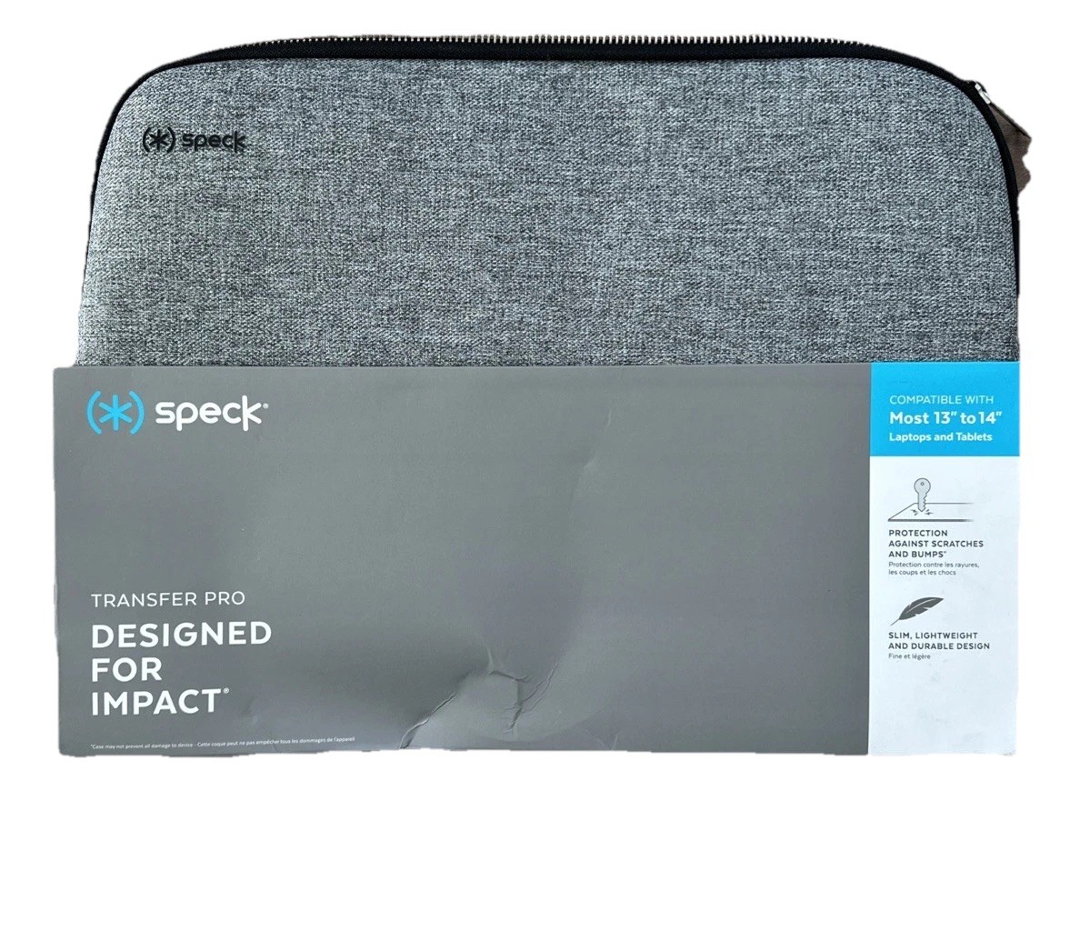 Speck-Universal Transfer Pro Sleeve for 13"-14" Laptop - Stellar Gray New