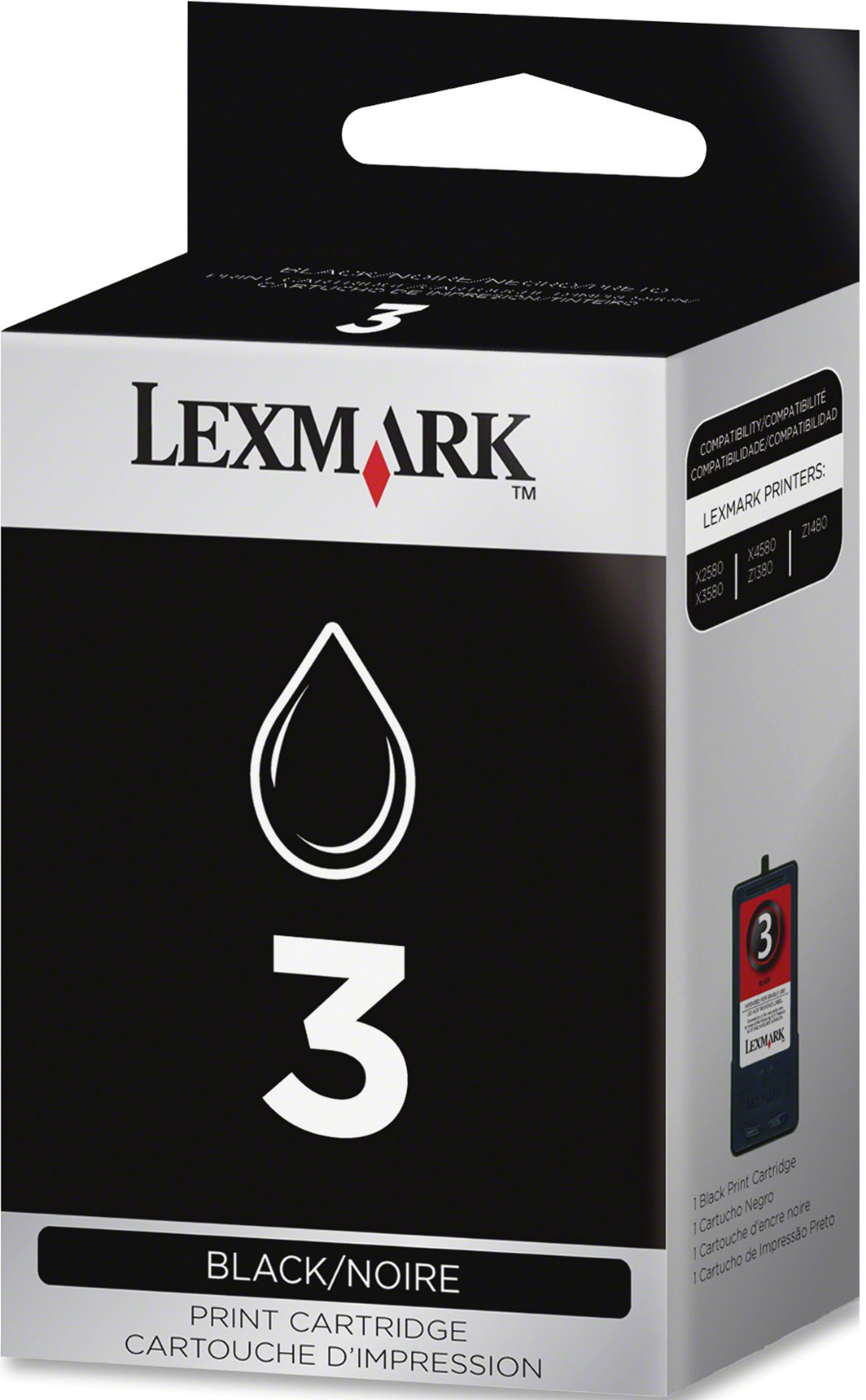 New Genuine Lexmark 3 Ink Cartridge X Series X4530 X4550 X3530 Z Series Z1420