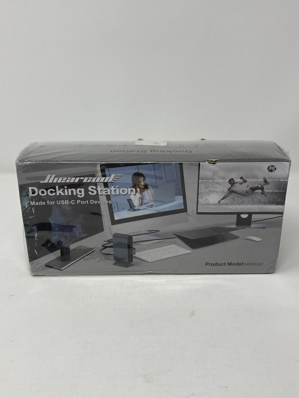 Hiearcool USB-C 17 in 1 Docking Station Featuring 4K Triple Display USB 3.0 New 