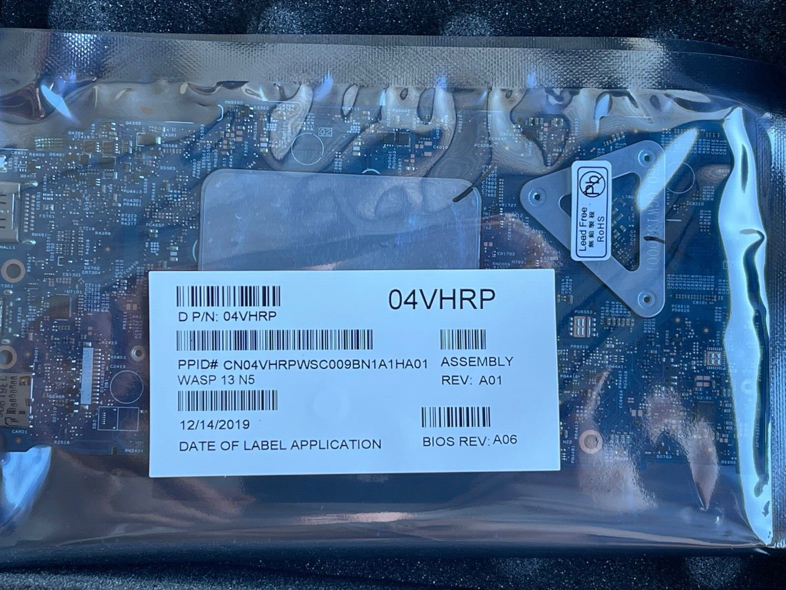 New OEM genuine Dell Vostro 5390 18769-1 04VHRP 4VHRP I7-8565U 8G Motherboard