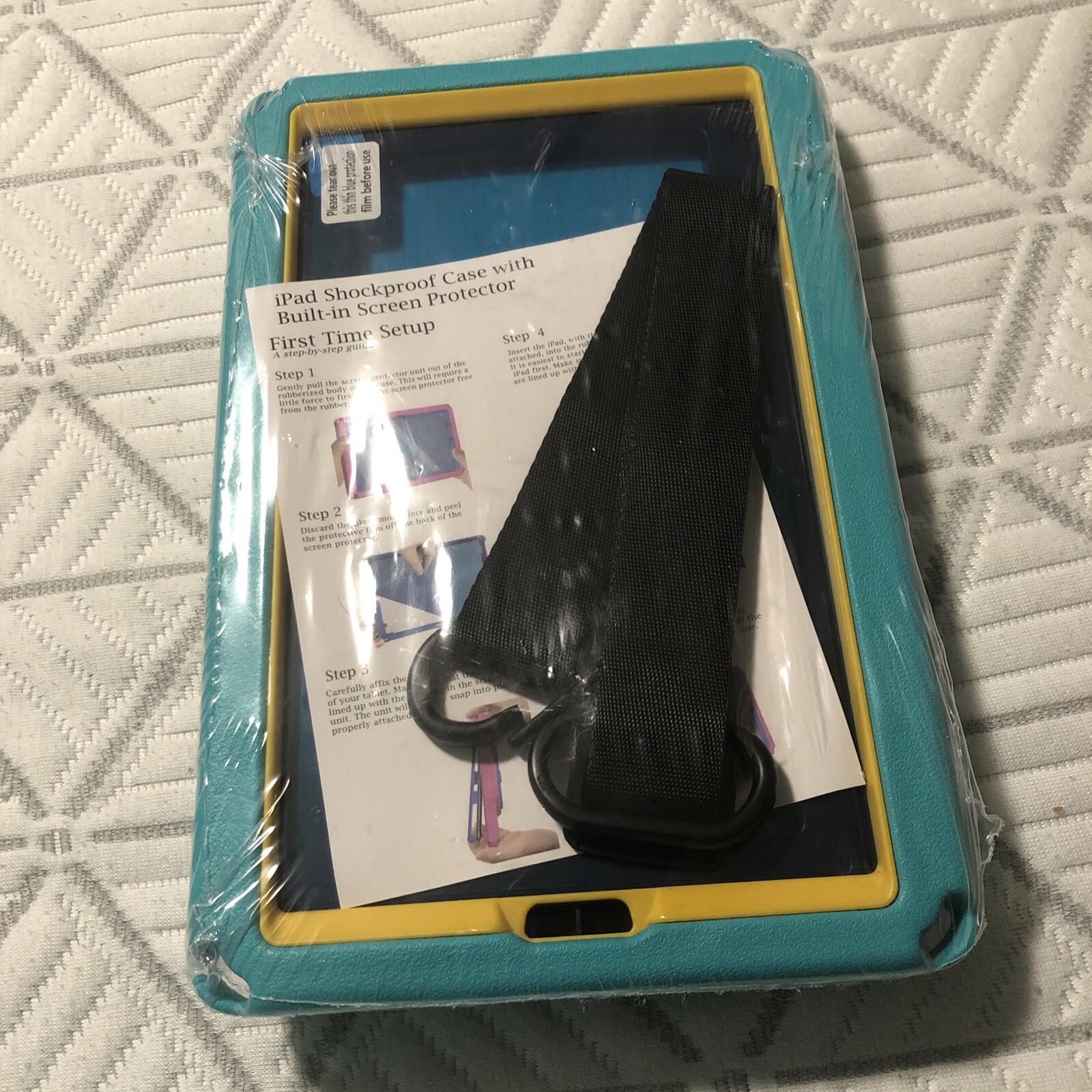 New Tablet Shockproof Case With Built -in Screen Protection