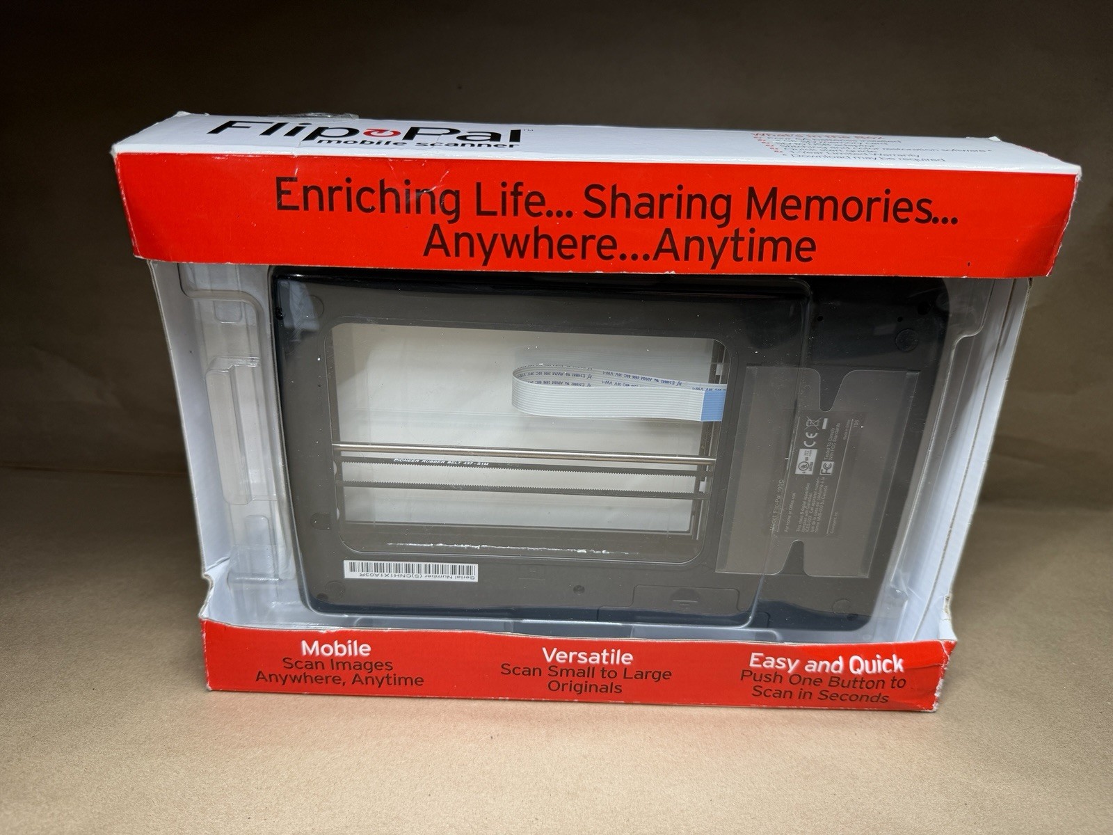 Flip Pal Mobile Scanner 100C Cordless Flatbed Scanner