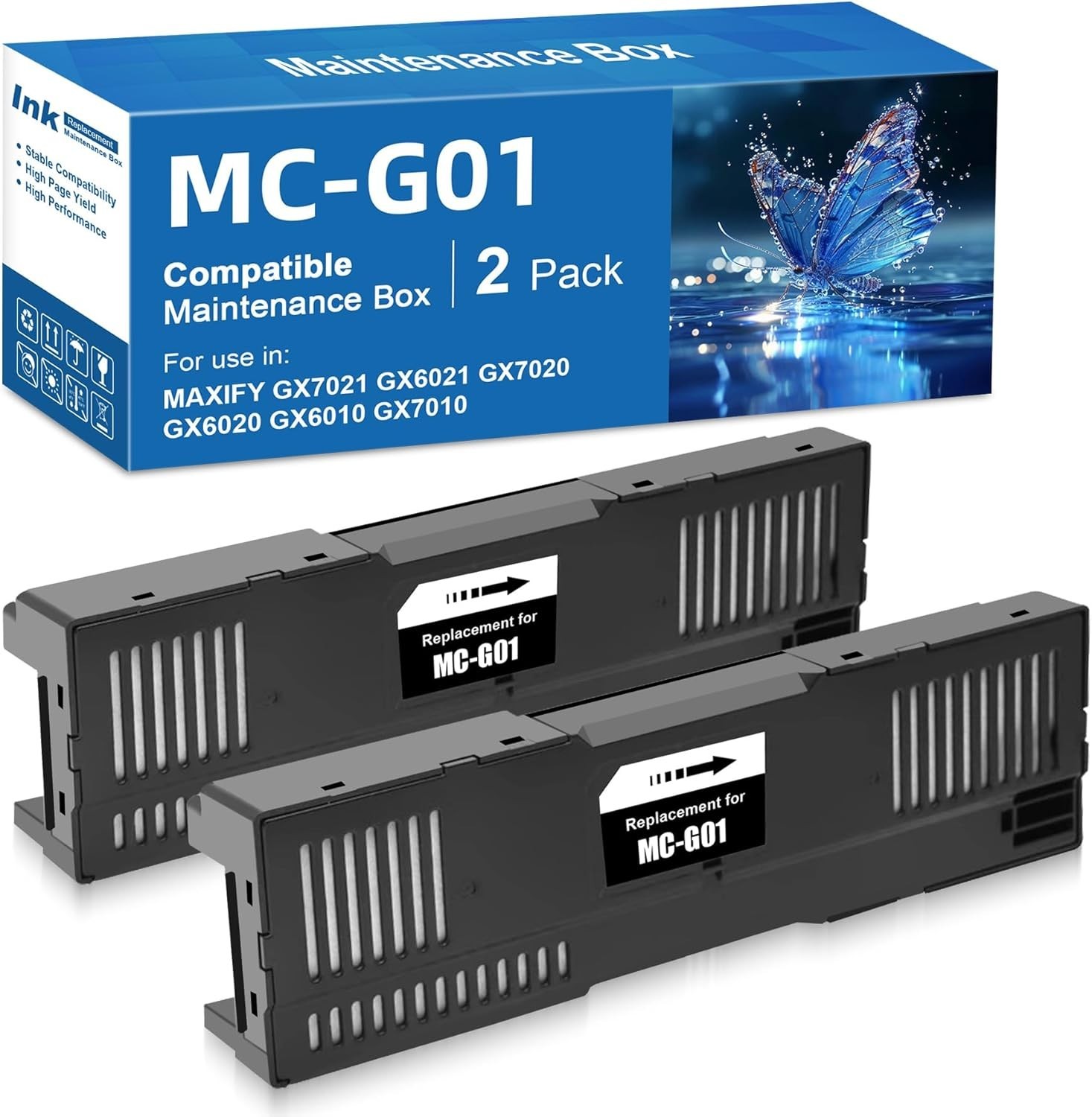 MC-G01 Maintenance Cartridge Ink Tank For Canon MAXIFY GX7021 GX7000 GX5020