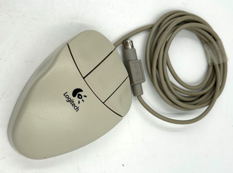 Logitech OEM Mouseman M-S38 Mechanical Ball Mouse w/ Logo