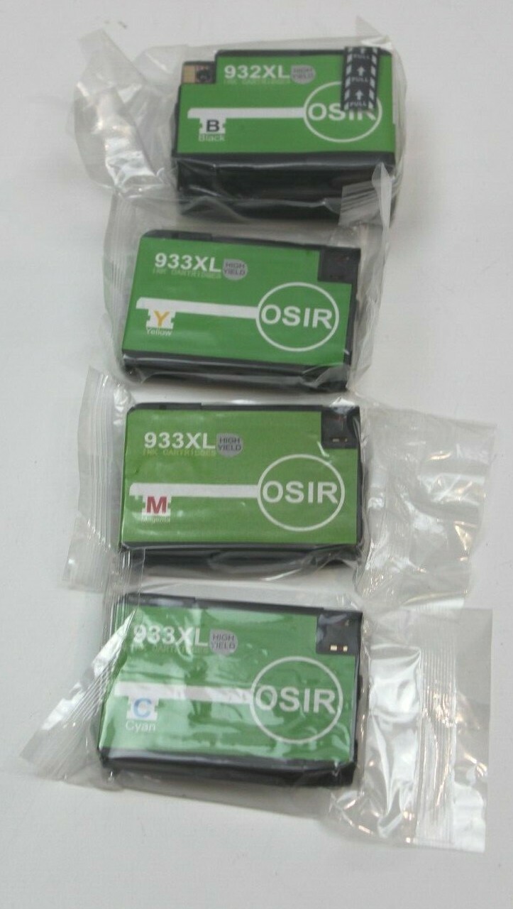 Osir for HP 932XL, 933XL Ink Cartridges Compatible with HP Officejet NEW