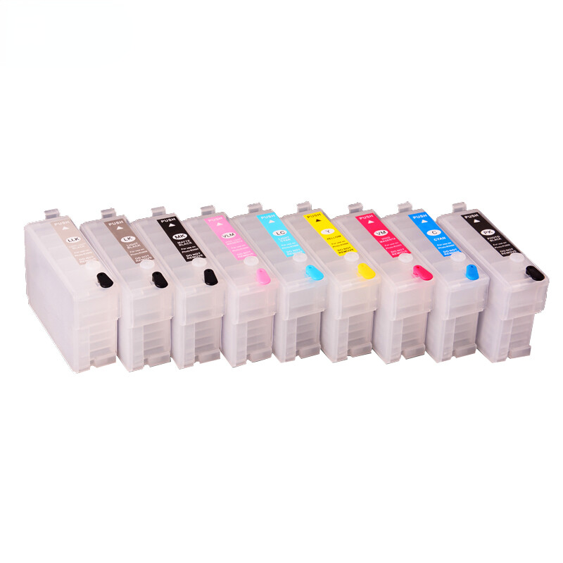 T7601-T7609 Ink Cartridge With ARC Chip For Epson P600 SC-P600 Printer 6x80ml