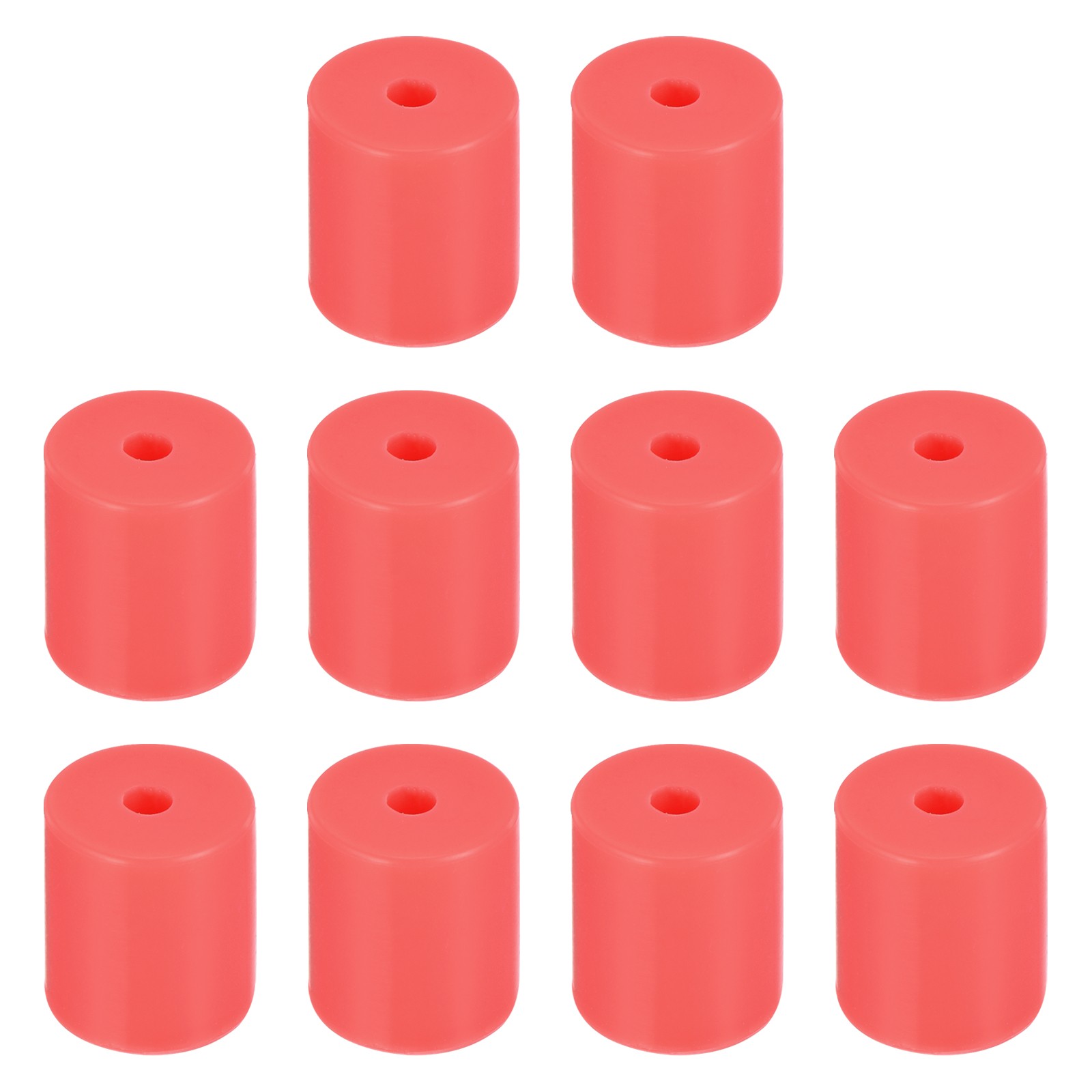 10Pcs Silicone Bed Mounts Leveling Column Silicone Buffer 18mm Red