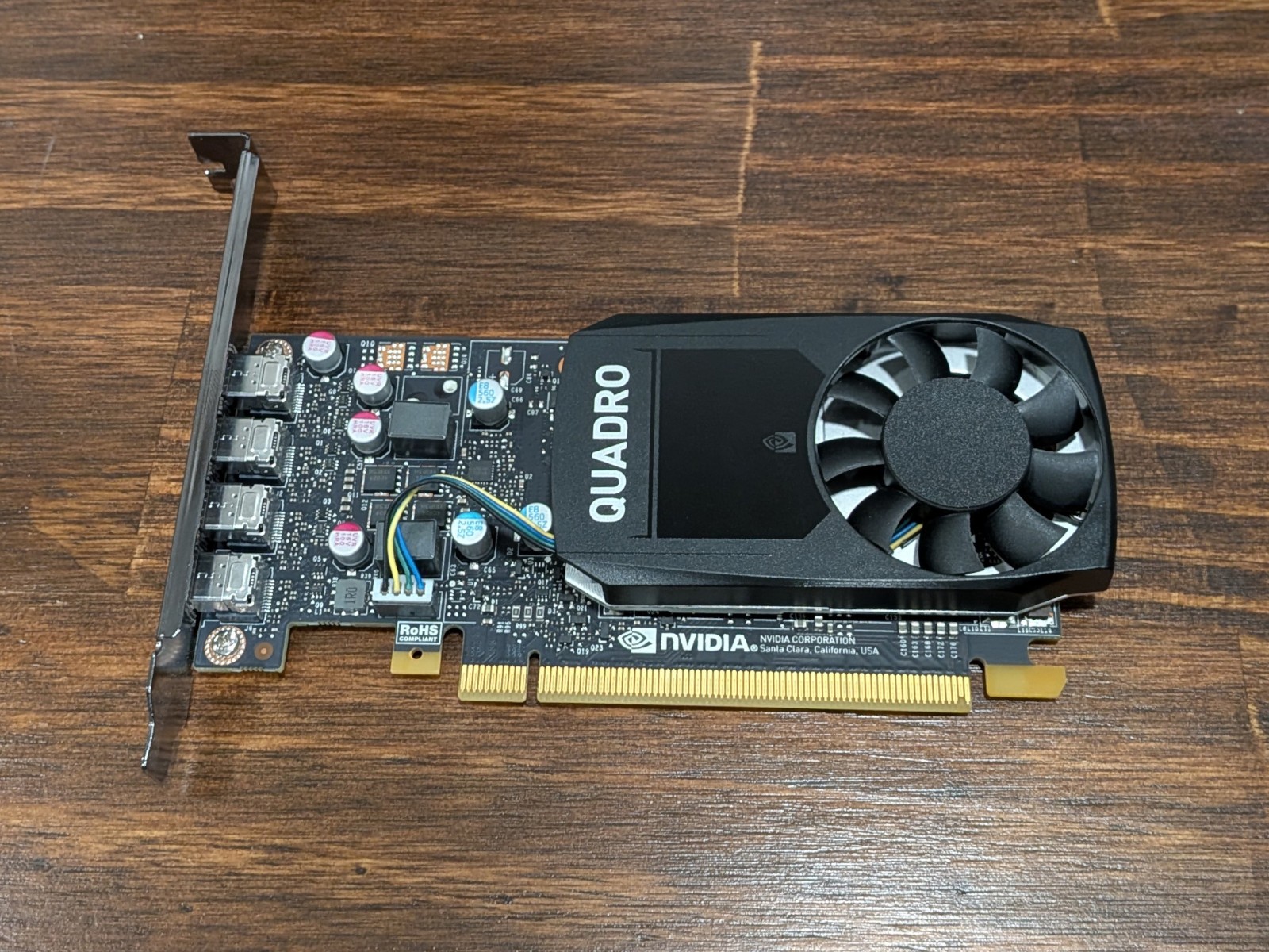 NVIDIA Quadro P600 2GB GDDR5 Full Height Graphics Card Used