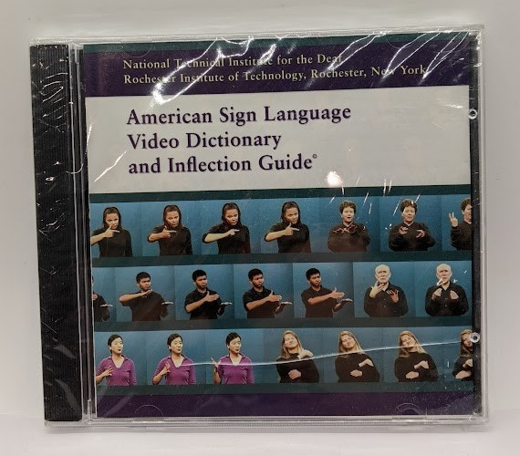 American Sign Language Video Dictionary & Inflection Guide CD-Rom for Win 95