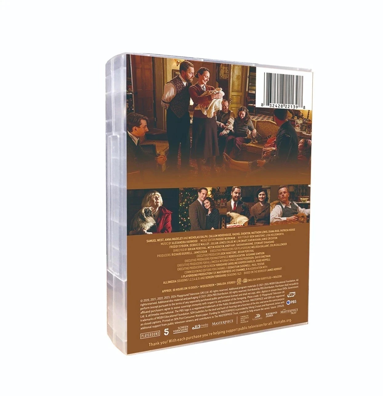 New Sealed TV Series Seasons 1-5 DVD,All Creatures Great and Small 10-Disc Set