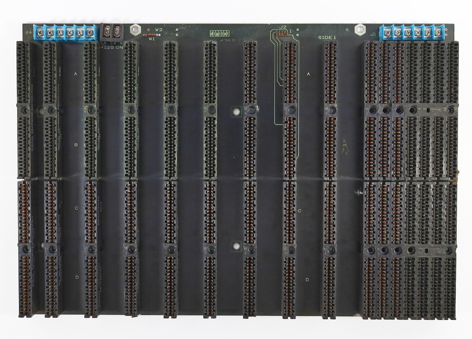 Vintage DEC MINC-11 System Backplane 5012292E / 5412293  PDP-11/23