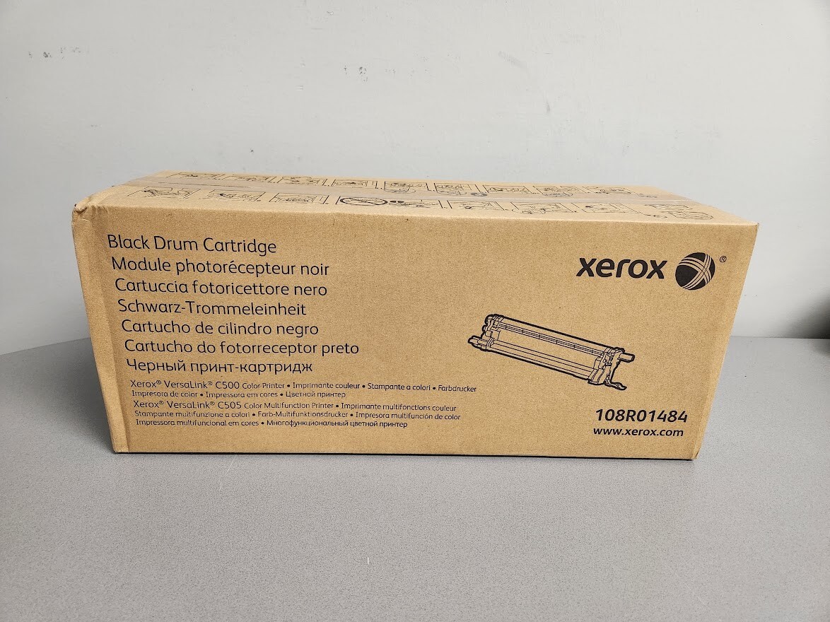 Xerox 108R01484 Black Drum Cartridge, Xerox VersaLink C505