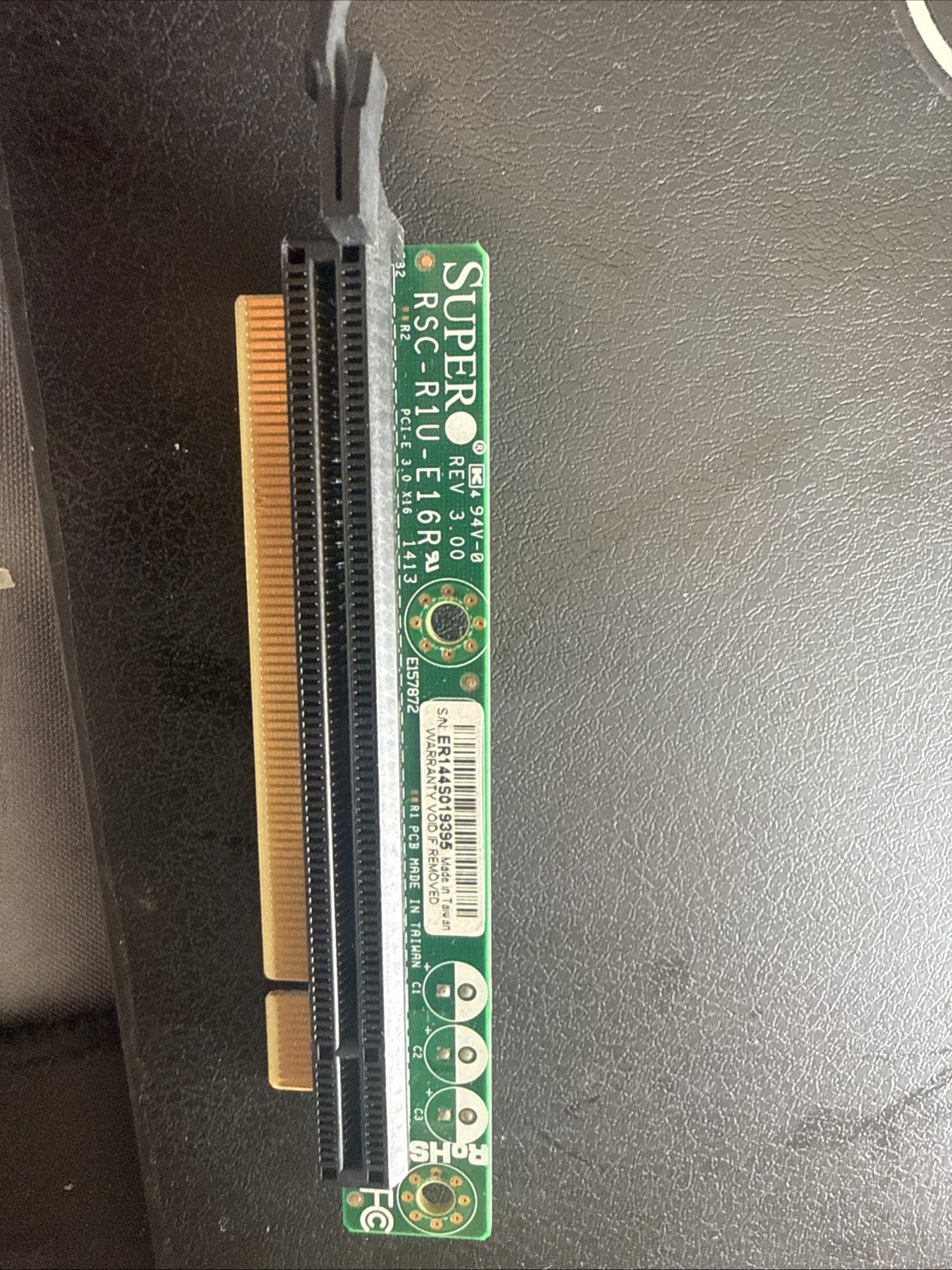 SuperMicro RSC-R1U-E16R 1U SXB2 Slot to pci-e x16 Riser Card
