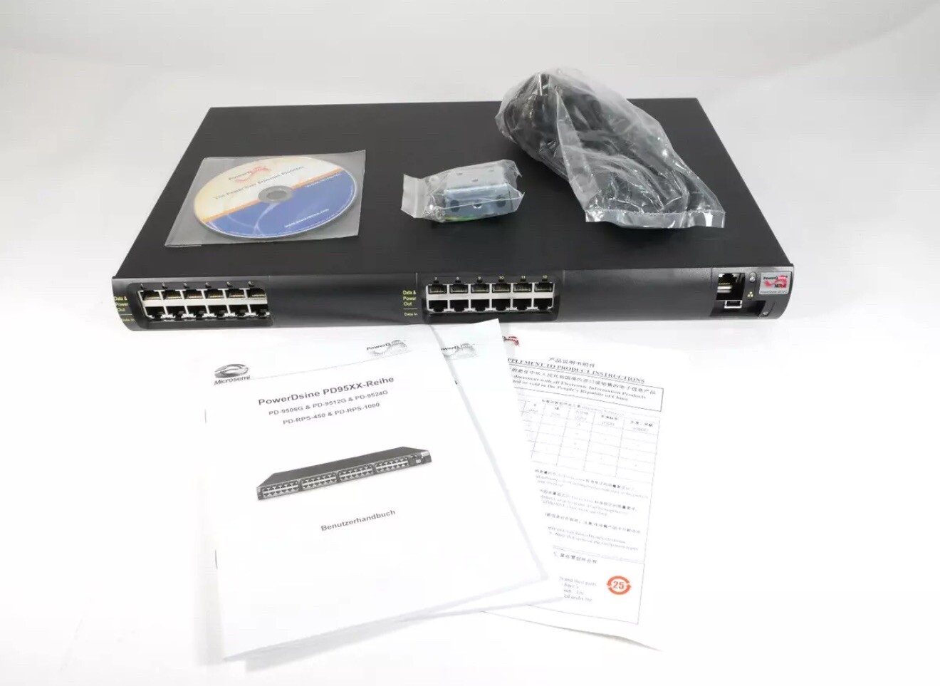 PowerDsine 9512G 12 Port POE Injector Brand New In box never Used