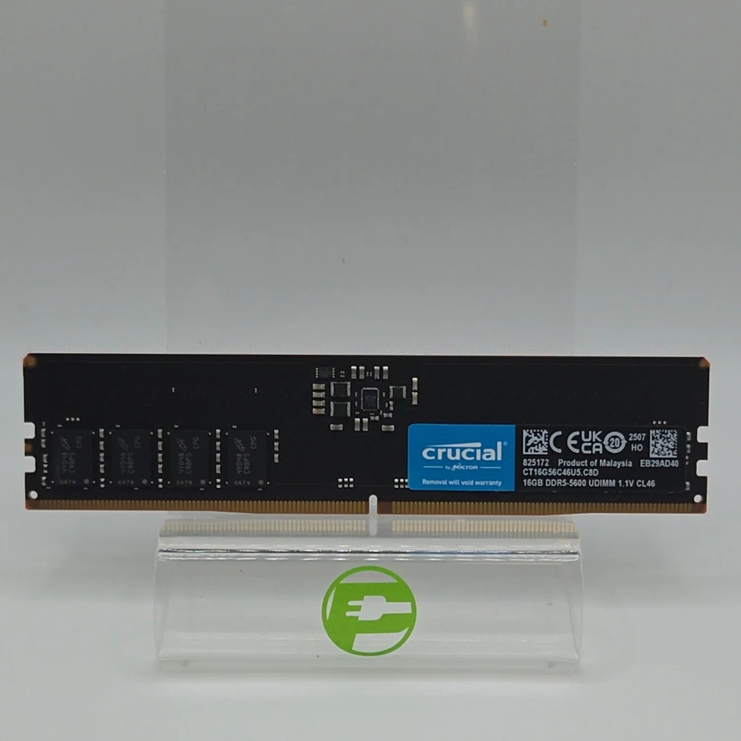 Micron Crucial 16GB (1x16GB) RAM DDR5 5600MHz CT16G56C46U5.C8D