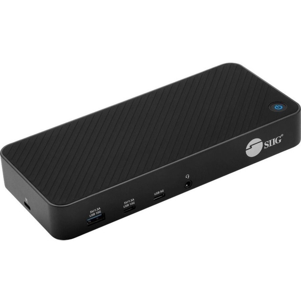 SIIG Triple Hybrid 4K Video Docking Station with PD Charging (judk0p11s1)