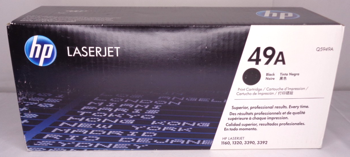 HP LaserJet 49A Black Toner Cartridge NEW Sealed OEM Genuine Original Q5949A