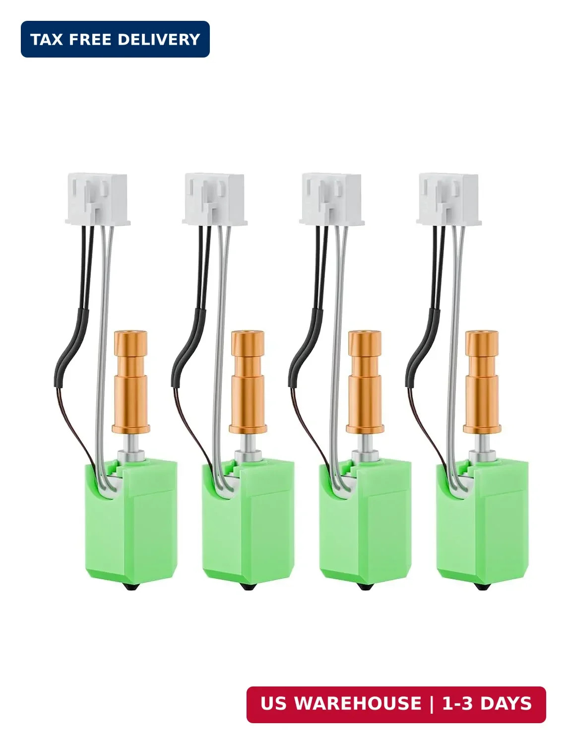 4PCS Upgraded S1 Hotend Kit for Anycubic Kobra S1/S1 Combo, 0.2/0.4/0.6/0.8mm |