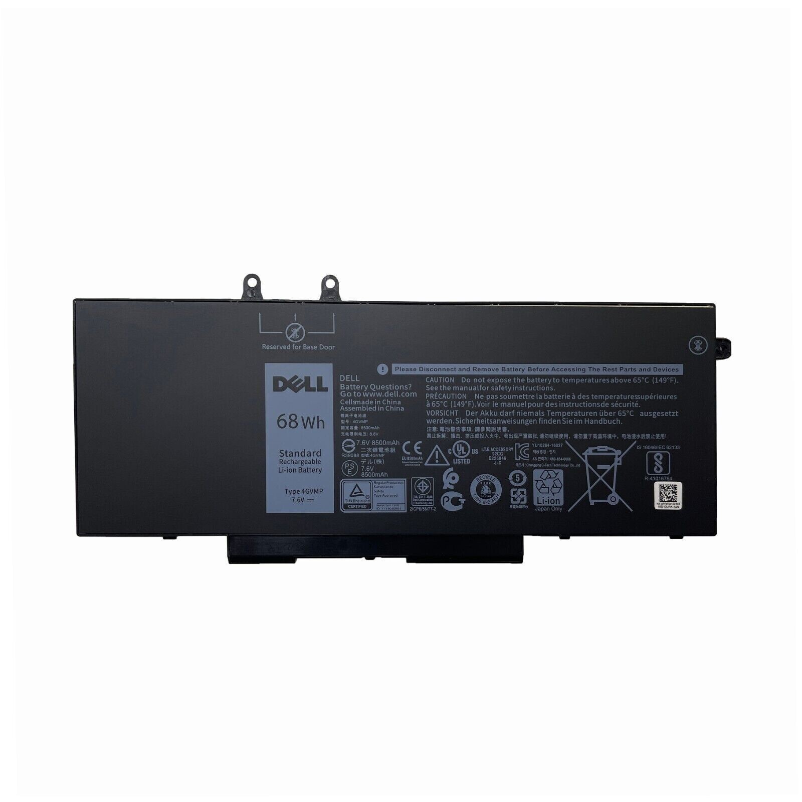 4GVMP BATTERY Genuine DELL Latitude 5510 5400 5500 Precision 3540 C5GV2 9JRYT US