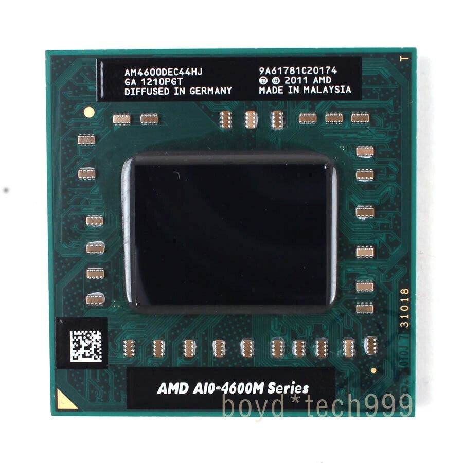 AMD A10-4600M CPU A10-Series Quad-Core 2.3GHz 4M Socket FS1 65W Processor
