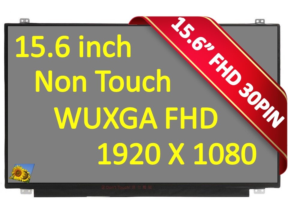 Gateway GWTN156-4BK GWTN156-4GR Screen 15.6" FHD LCD GWTN156-11MC 30pins Display