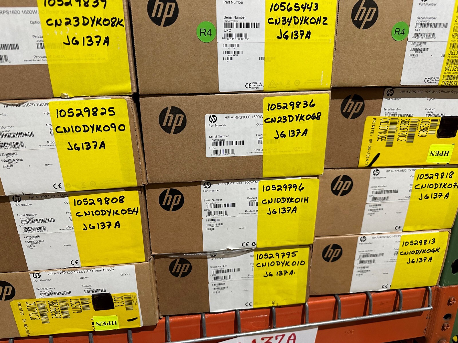 JG137A - HPE 5800 Series 1600W AC Switch Power Supply -  BRAND NEW SEALED
