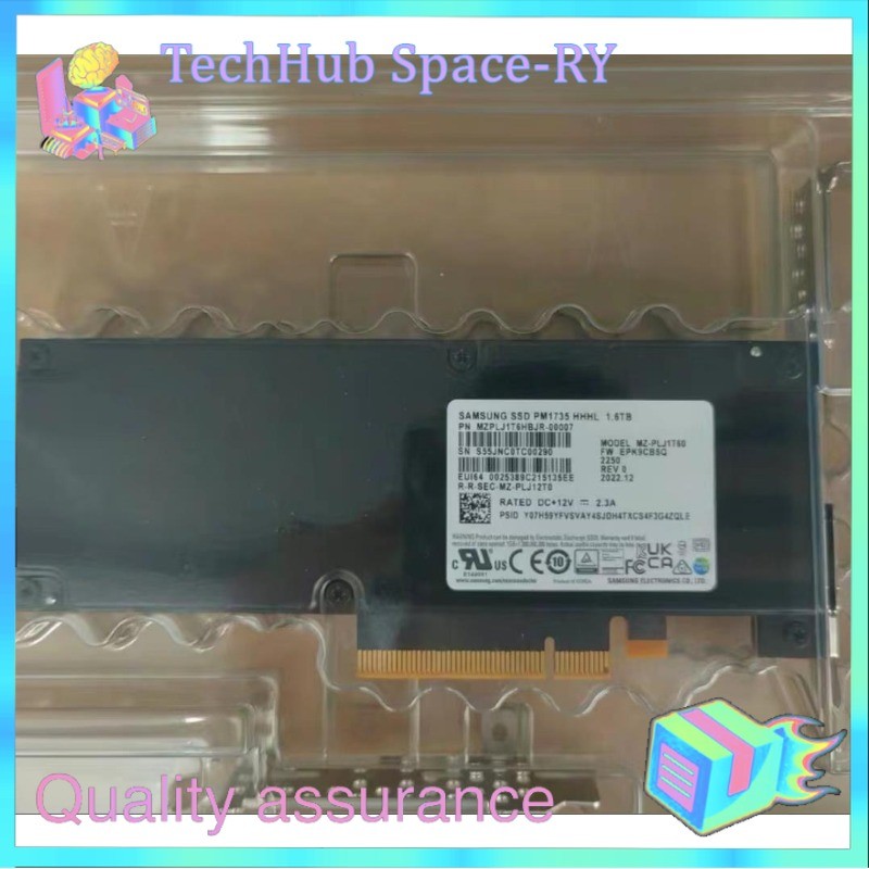 Samsung PM1735 1.6TB SSD HHHL PCIE 4.0 NVME SSD MZPLJ1T6HBJR-00007 MZ-PLJ1T60